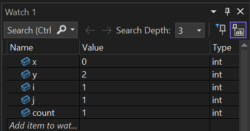 Visual Studio inline image